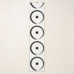Astrologisches Sonnenzeichen - Zen-Kreis 1 des Bud Schal<br><div class="desc">Spirituelles Symboldesign von EDDA Fröhlich / EDDArt | Der Ensō (japanischer Kreis) ist ein Symbol aus der japanischen Kalligraphie, die eng mit dem Zen-Buddhismus verwandt ist. Es symbolisiert Erleuchtung, Kraft, Eleganz, das Universum und Leere, kann aber auch die japanische Ästhetik selbst symbolisieren. Mit einem Punkt wird es zu einem astrologischen...</div>