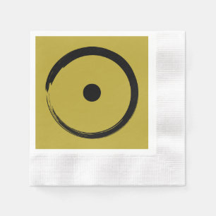 Astrologisches Sonnenzeichen - Zen-Kreis 1 des Bud Serviette