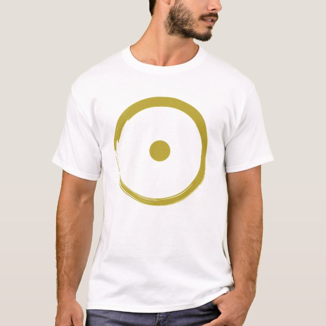 Astrologisches Sonnenzeichen - Zen-Kreis 3 des Bud T-Shirt (Vorderseite)