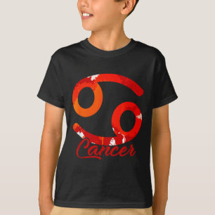 Astrologisches Zeichen Symbol Sternzeichen Krebs T-Shirt
