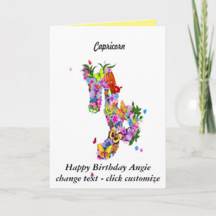 Astrology Birthday Card Karte