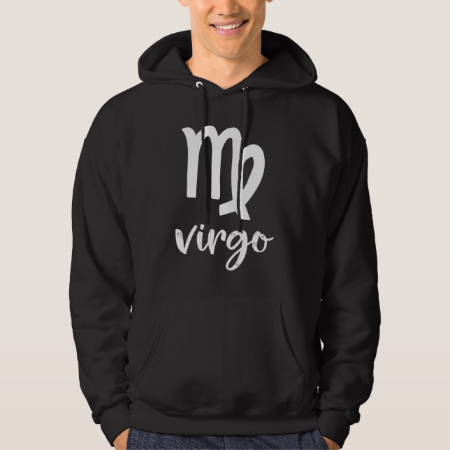 Astrology Virgo Zodiac Hoodie (Vorderseite)