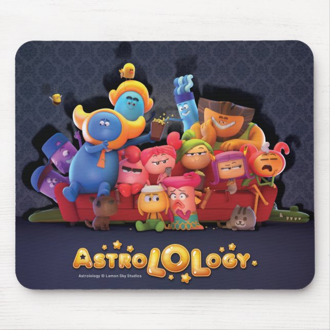 AstroLOLogy All-Stars Mousepad (Vorne)