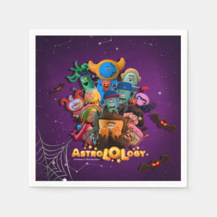 AstroLOLogy Halloween Paper Napkins Serviette