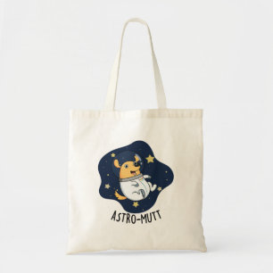 Astromutt Funny Dog Astronaut Puff Tragetasche