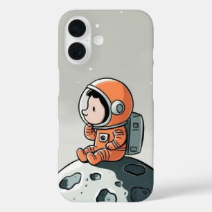ASTRONATION AUF DEM MONDROCK iPhone 16 HÜLLE