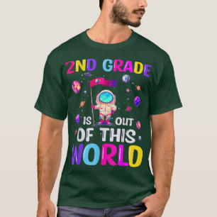 Astronaut 2. Klasse aus diesem Weltraum zurück T-Shirt