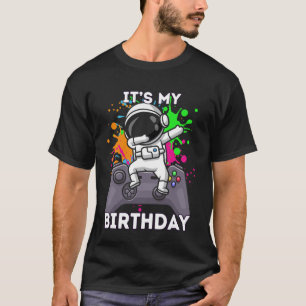 Astronaut 7. Geburtstags-Videospiel Raum Liebend T-Shirt