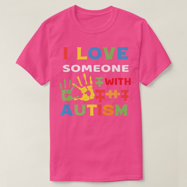 Astronaut ADHD Autismus Premium T-Shirt (Design vorne)