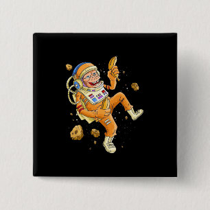 Astronaut-Affenraum Button