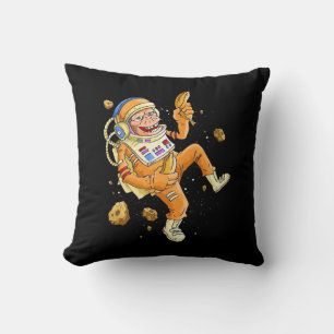 Astronaut-Affenraum Kissen