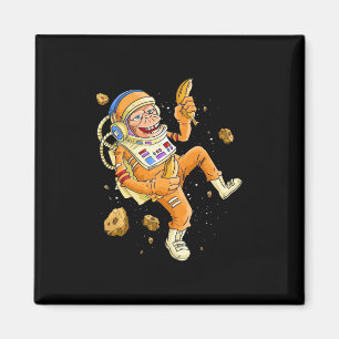 Astronaut-Affenraum Magnet
