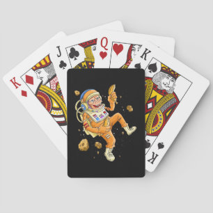 Astronaut-Affenraum Spielkarten
