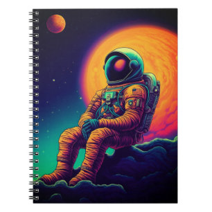 Astronaut Art Notizblock