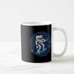 Astronaut Astronomie Weltraum Skate Skater Skate Kaffeetasse