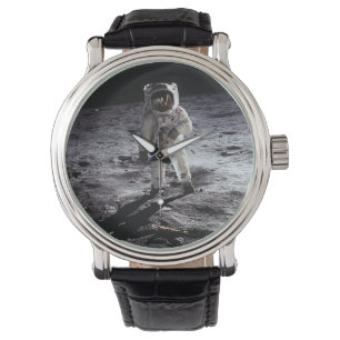 Astronaut auf dem Mond Armbanduhr
