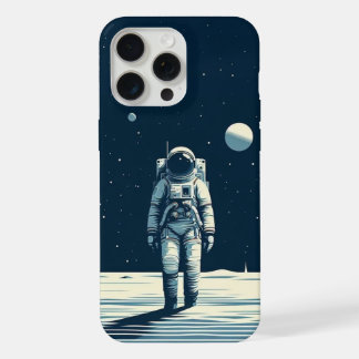 Astronaut auf dem Planeten iPhone 15 Pro Max Hülle