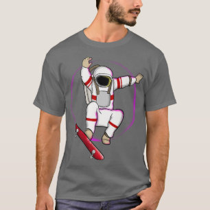 Astronaut auf Skateboard Premium T - Shirt