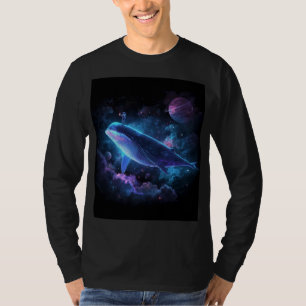 Astronaut auf Wal T-Shirt