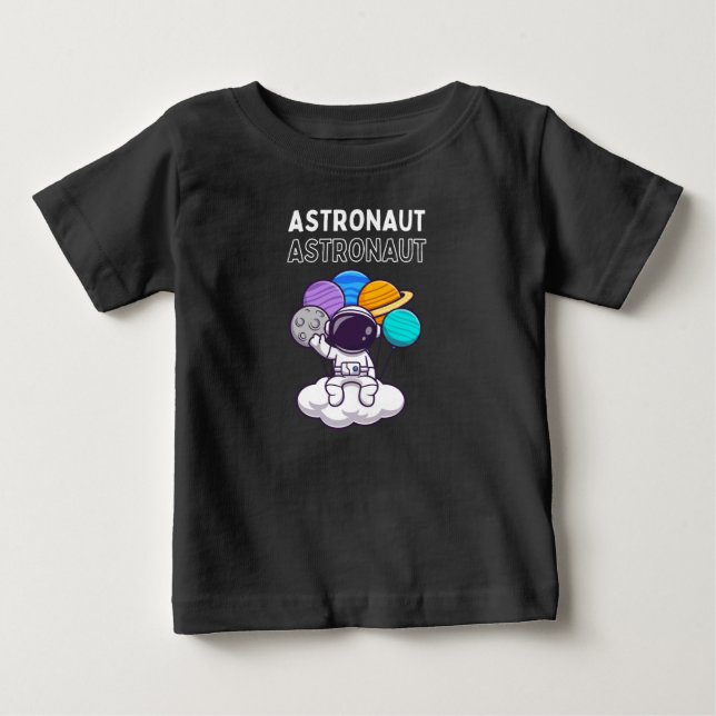 Astronaut Baby T-shirt (Vorderseite)