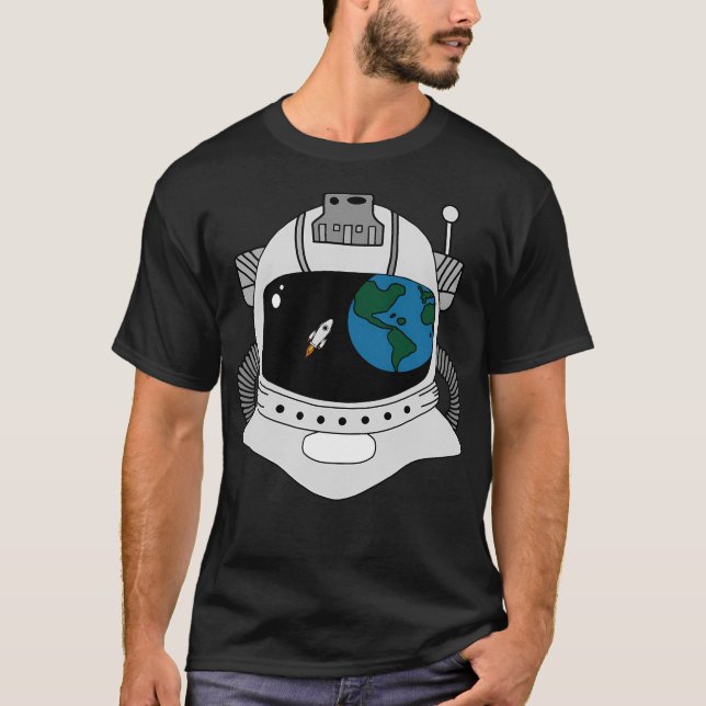 Astronaut-Beobachter T-Shirt (Vorderseite)