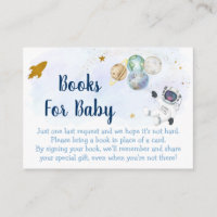 Astronaut Blue Gold Space Baby Showbuchung