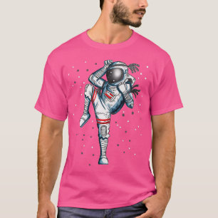 Astronaut Boxing Karate Kosmonaut Kickboxing Astro T-Shirt