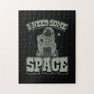 Astronaut braucht Platz Puzzle