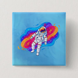Astronaut Button