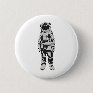 Astronaut Button