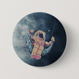 Astronaut Button