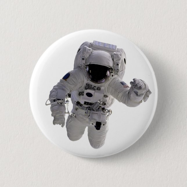 Astronaut Button (Vorderseite)