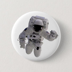 Astronaut Button