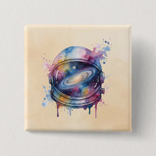 Astronaut Button