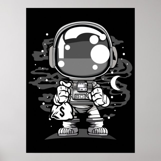 Astronaut Chibi Poster (Vorne)