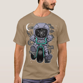 Astronaut Cosmos ATOM Coin To The Moon Crypto Toke T-Shirt