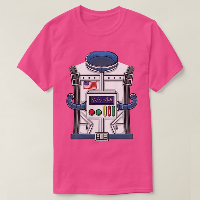 Astronaut Costume Halloween-T - Shirt (Design vorne)