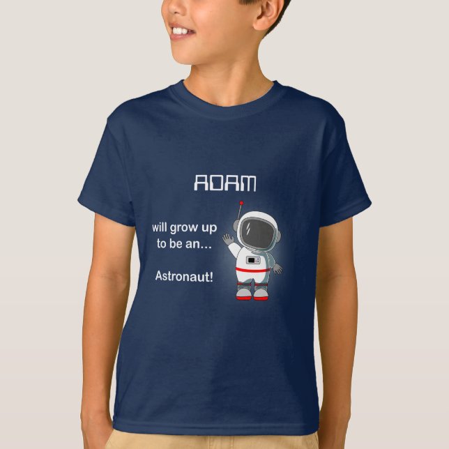 Astronaut Dark T - Shirt (Vorderseite)