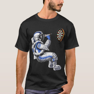 Astronaut Dartspieler T-Shirt