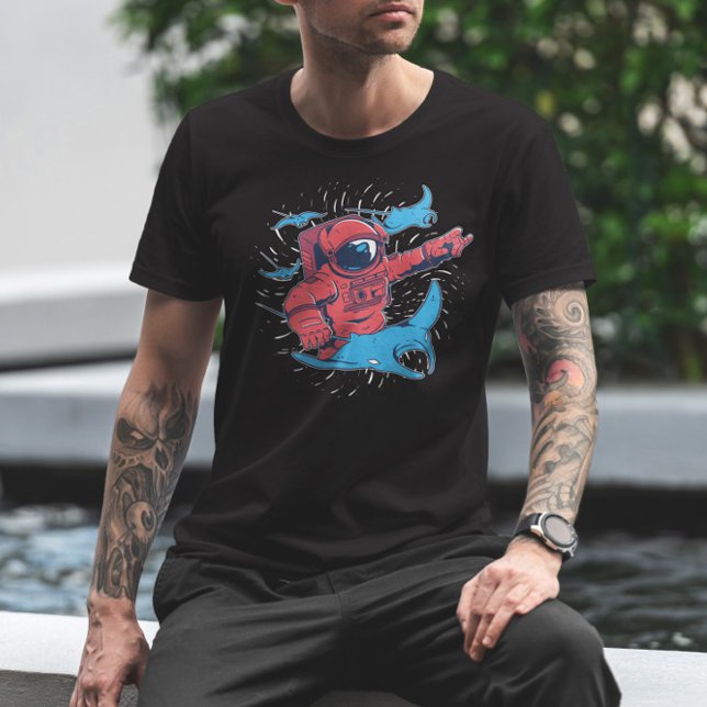 Astronaut Devil Rays T-Shirt (Von Creator hochgeladen)