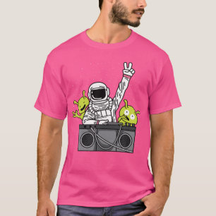 Astronaut Dj Concert-Goer T-Shirt
