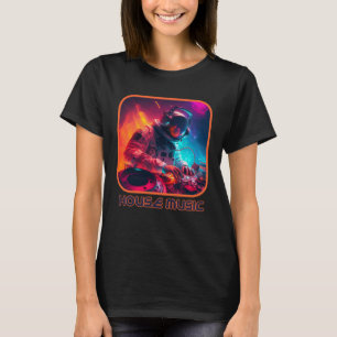 Astronaut DJ EDM Rave Festival House Merch Dan T-Shirt