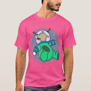 Astronaut Dog Space Spaceman Raumschiff Astronomie T-Shirt