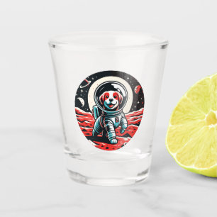 Astronaut Dog - Weltraumabenteuer der kosmischen K Schnapsglas