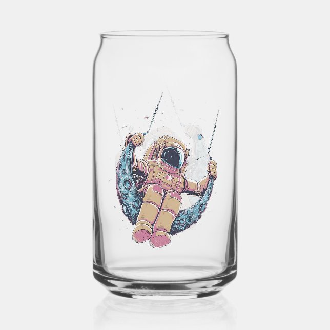 Astronaut Dosenglas (Vorderseite)