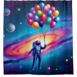 Astronaut Duschvorhang