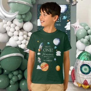Astronaut Ein Geburtstagsraum T-Shirt
