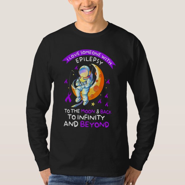 Astronaut Epilepsie Bewusstseinsbildung Liebe Jema T-Shirt (Vorderseite)