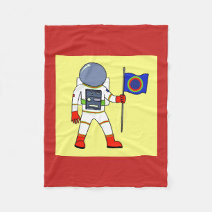 Astronaut Fleecedecke