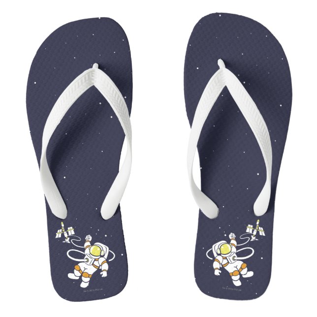 Astronaut Flip Flops (Fußbett)